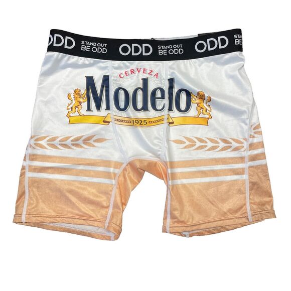ODD Cerveza Modelo 1925 Beer Lions Boxer Briefs Men's New - Picture 1 of 4